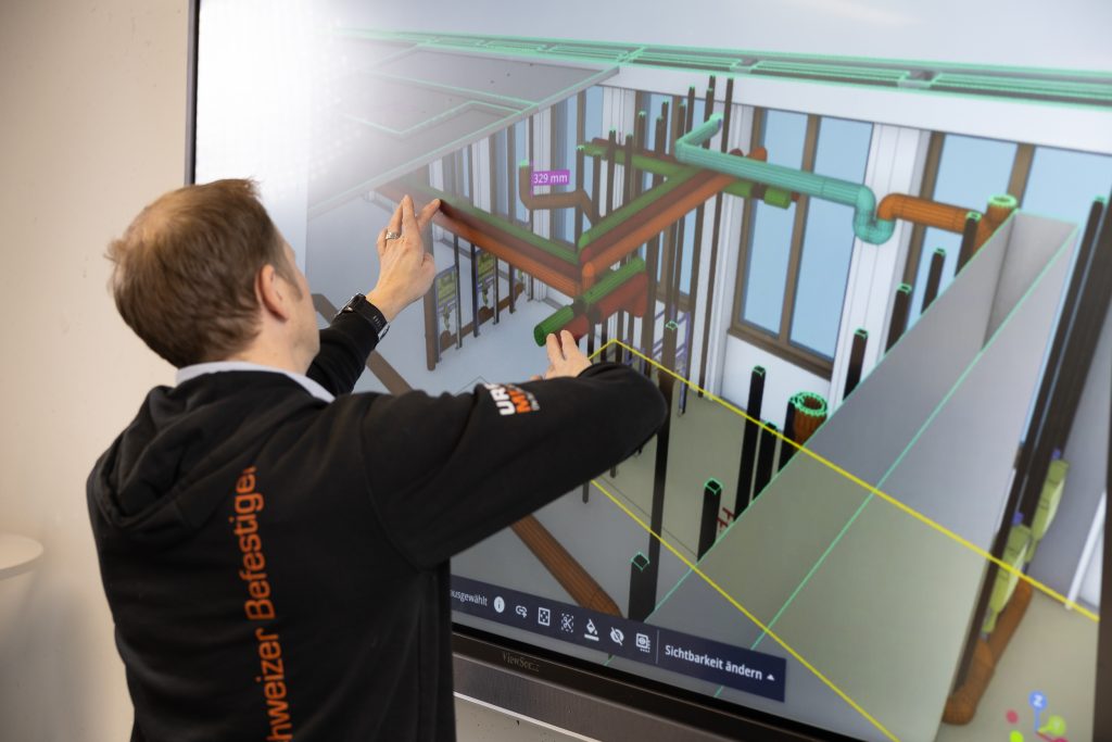 Digitale Befestigungsplanung